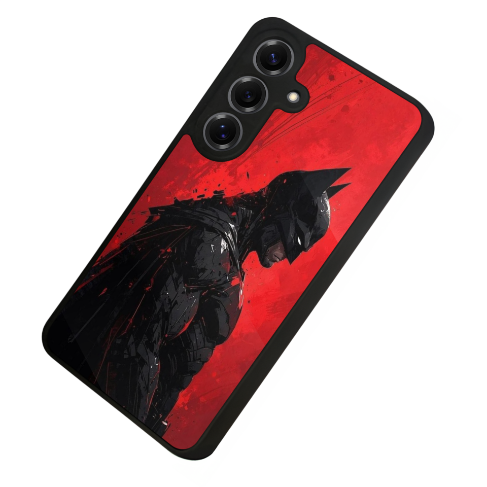 Samsung Galaxy S25 Uyumlu Batman Tasarımlı Glossy Premium Kılıf