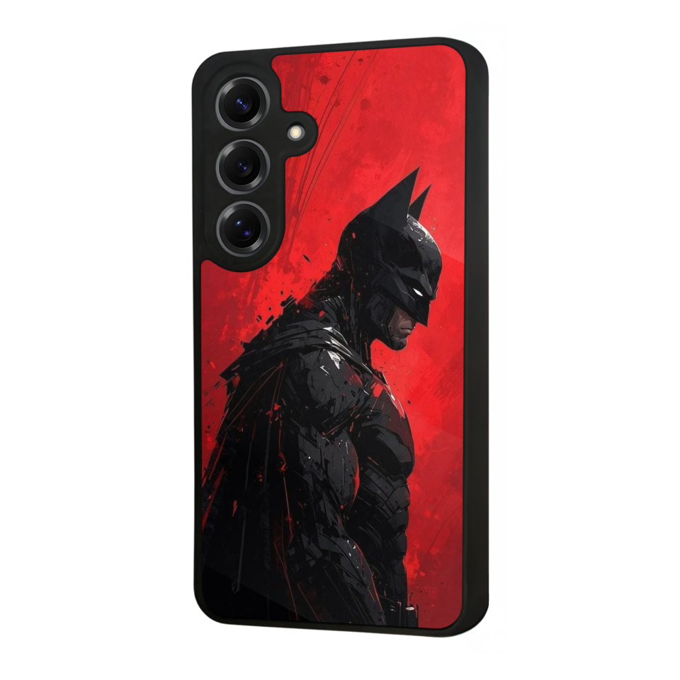 Samsung Galaxy S25 Uyumlu Batman Tasarımlı Glossy Premium Kılıf