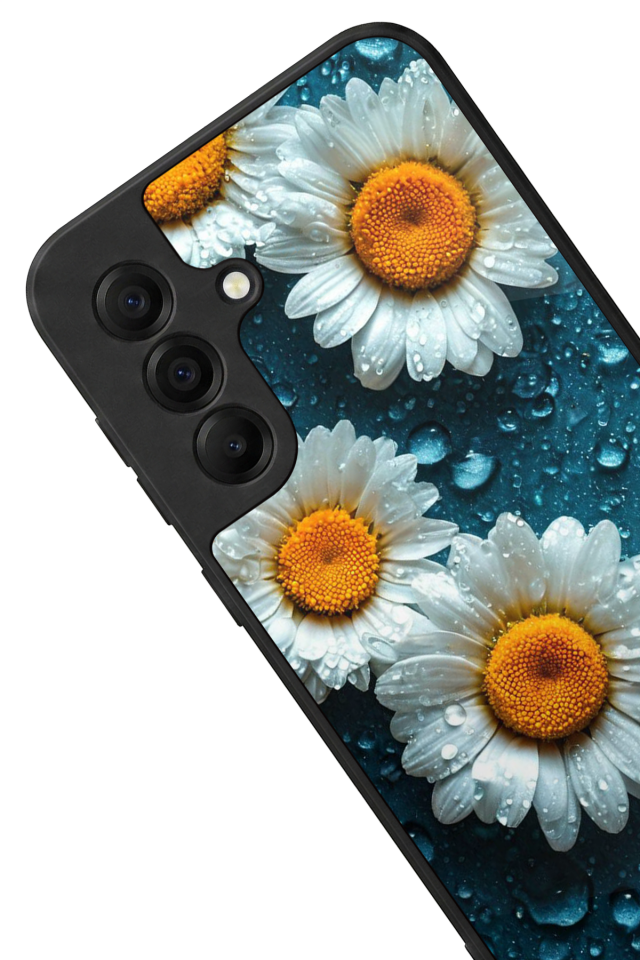Samsung Galaxy A17 Uyumlu Cicek Tasarımlı Glossy Premium Kılıf