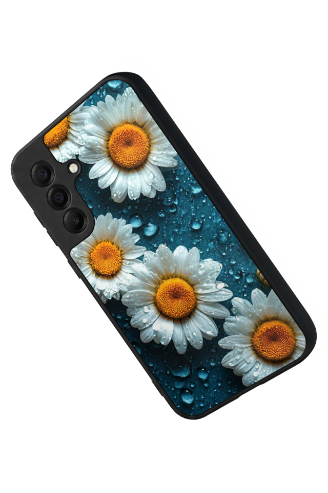 Samsung Galaxy A17 Uyumlu Cicek Tasarımlı Glossy Premium Kılıf