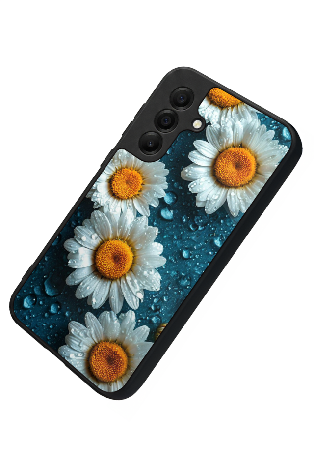 Samsung Galaxy A17 Uyumlu Cicek Tasarımlı Glossy Premium Kılıf