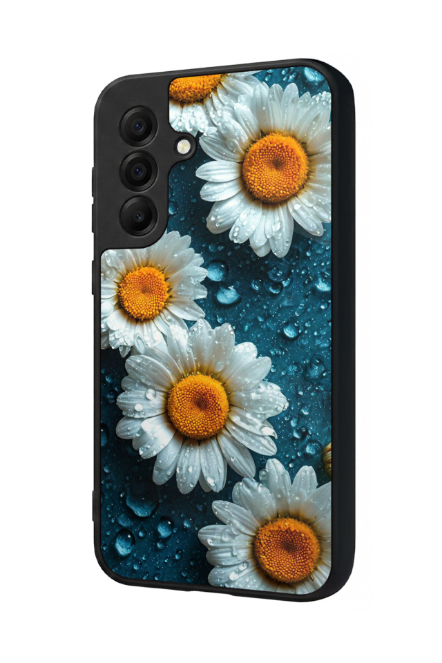 Samsung Galaxy A17 Uyumlu Cicek Tasarımlı Glossy Premium Kılıf