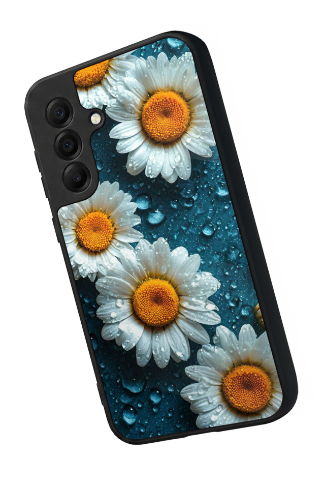 Samsung Galaxy A17 Uyumlu Cicek Tasarımlı Glossy Premium Kılıf