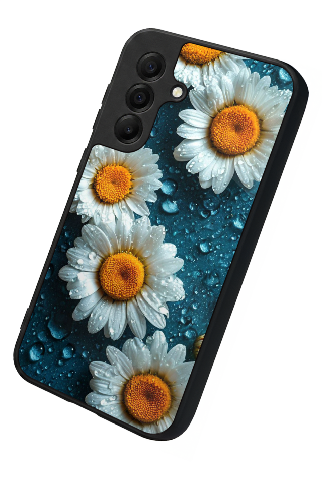 Samsung Galaxy A17 Uyumlu Cicek Tasarımlı Glossy Premium Kılıf