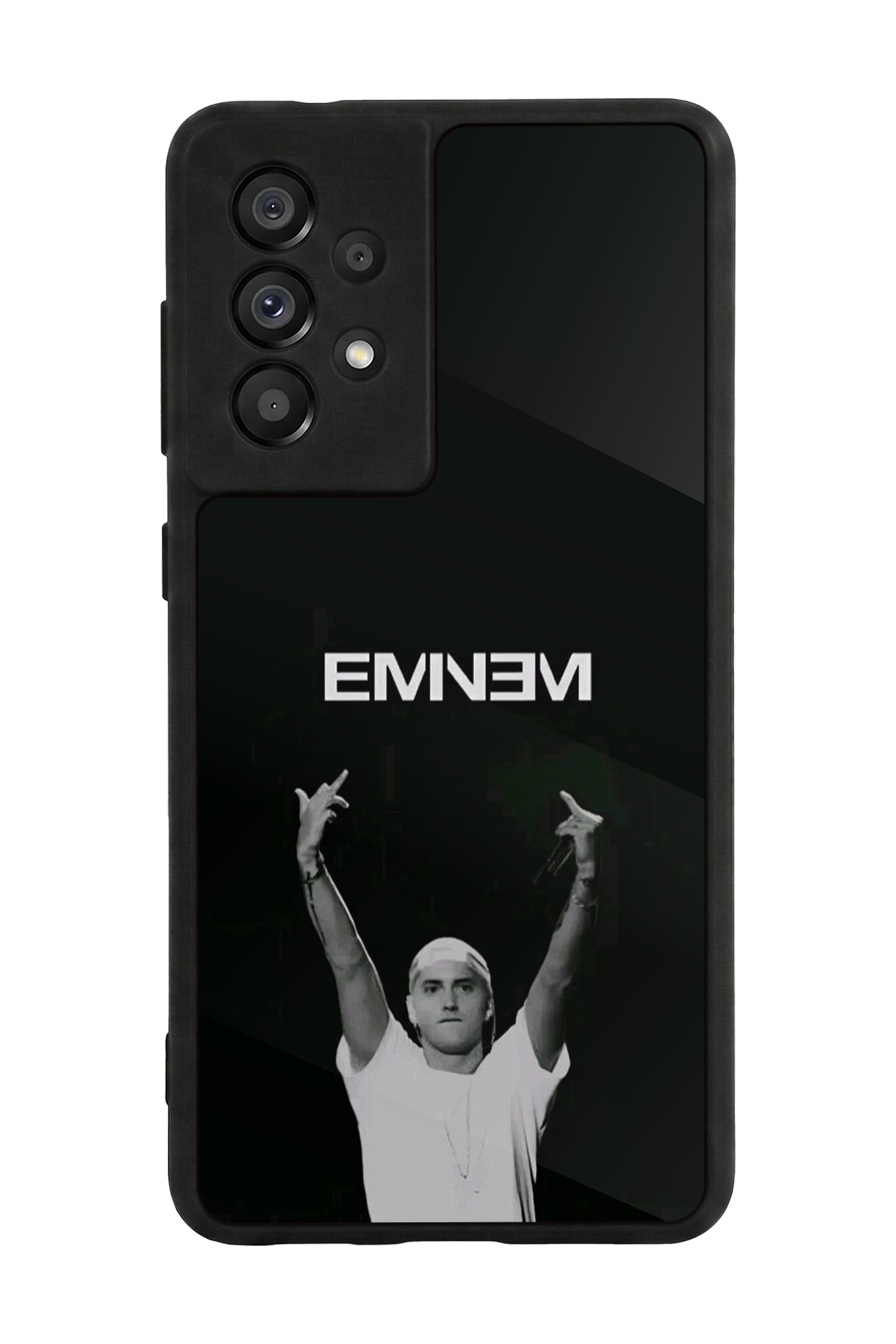 Samsung Galaxy A73 Uyumlu Eminem Tasarımlı Glossy Premium Kılıf