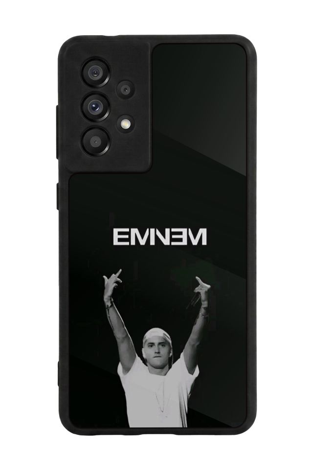 Samsung Galaxy A73 Uyumlu Eminem Tasarımlı Glossy Premium Kılıf