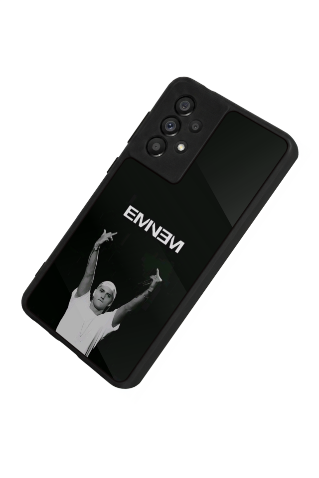 Samsung Galaxy A73 Uyumlu Eminem Tasarımlı Glossy Premium Kılıf