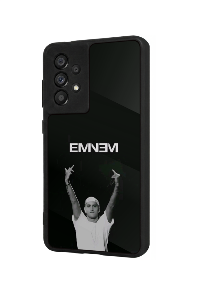 Samsung Galaxy A73 Uyumlu Eminem Tasarımlı Glossy Premium Kılıf