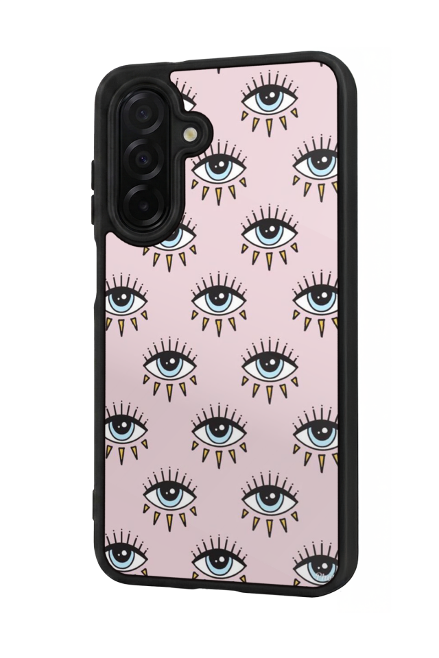 Samsung Galaxy A36 Uyumlu Göz Tasarımlı Glossy Premium Kılıf