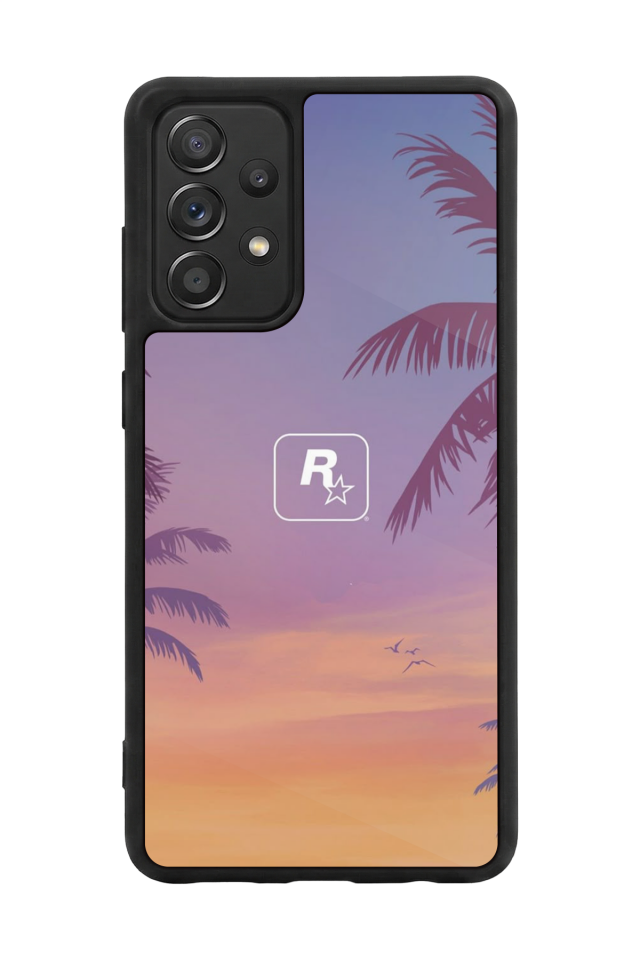 Samsung Galaxy A72 Uyumlu GTA Tasarımlı Glossy Premium Kılıf