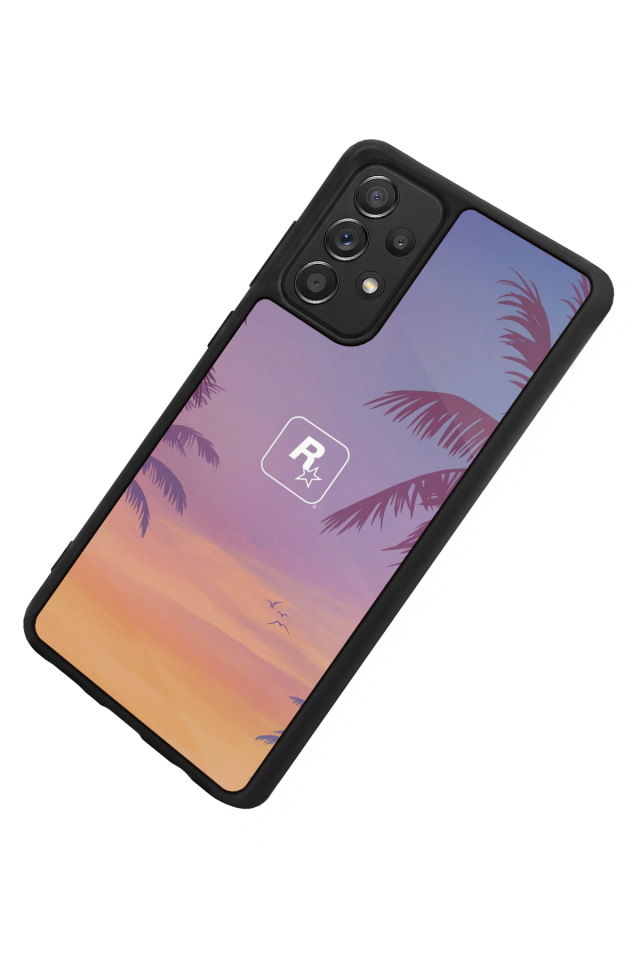 Samsung Galaxy A72 Uyumlu GTA Tasarımlı Glossy Premium Kılıf