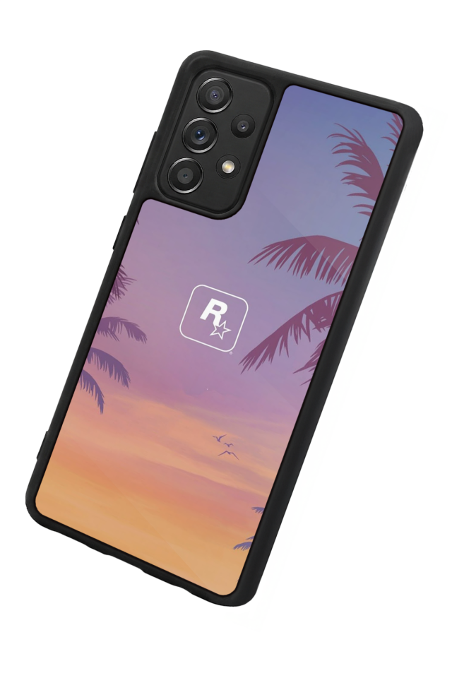 Samsung Galaxy A72 Uyumlu GTA Tasarımlı Glossy Premium Kılıf