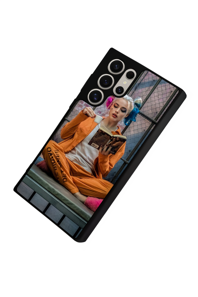 Samsung Galaxy S24 Ultra Uyumlu HarleyQueen Tasarımlı Glossy Premium Kılıf