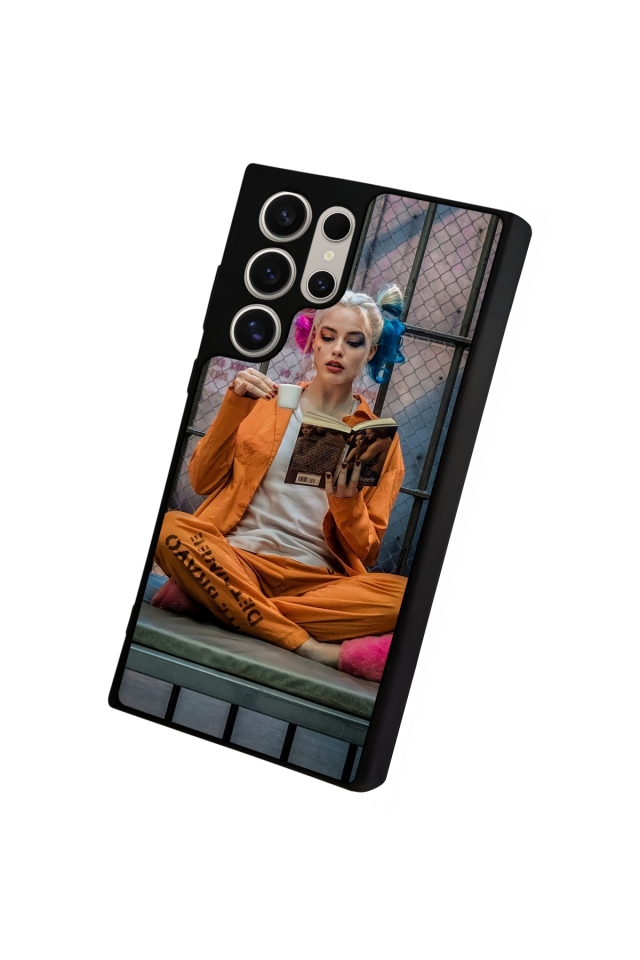 Samsung Galaxy S24 Ultra Uyumlu HarleyQueen Tasarımlı Glossy Premium Kılıf