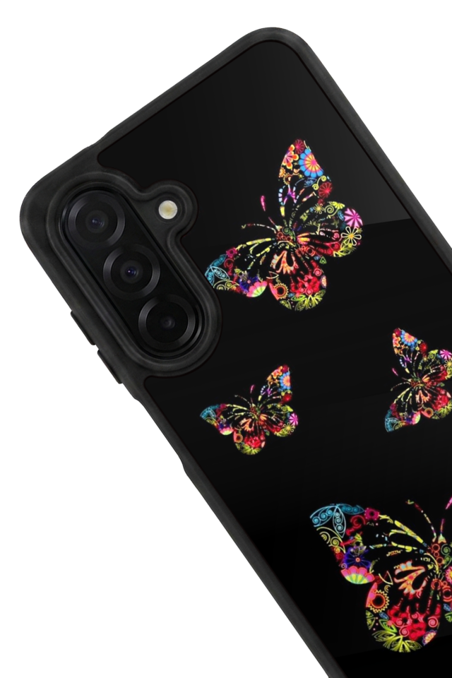 Samsung Galaxy A26 Uyumlu Kelebek Tasarımlı Glossy Premium Kılıf