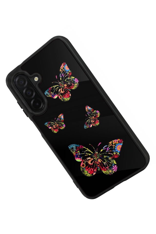 Samsung Galaxy A26 Uyumlu Kelebek Tasarımlı Glossy Premium Kılıf