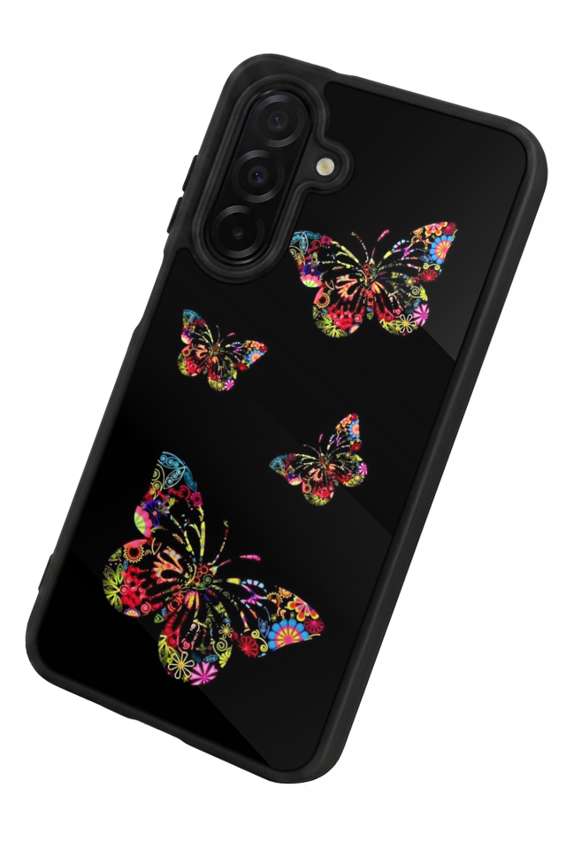 Samsung Galaxy A26 Uyumlu Kelebek Tasarımlı Glossy Premium Kılıf