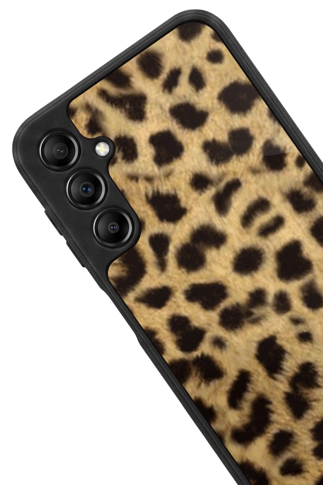 Samsung Galaxy A14 Uyumlu Leopar Tasarımlı Glossy Premium Kılıf
