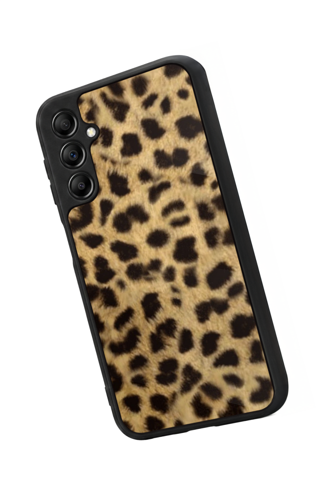 Samsung Galaxy A14 Uyumlu Leopar Tasarımlı Glossy Premium Kılıf