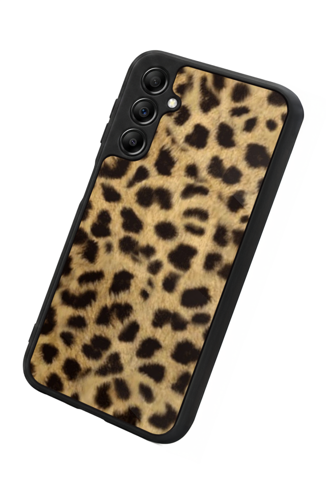 Samsung Galaxy A14 Uyumlu Leopar Tasarımlı Glossy Premium Kılıf