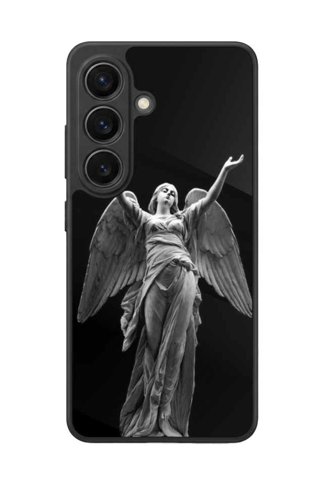 Samsung Galaxy S26 Uyumlu Melek Tasarımlı Glossy Premium Kılıf