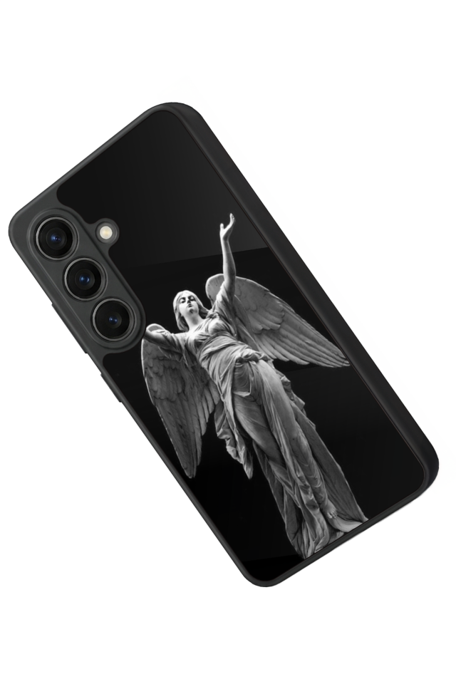 Samsung Galaxy S26 Uyumlu Melek Tasarımlı Glossy Premium Kılıf