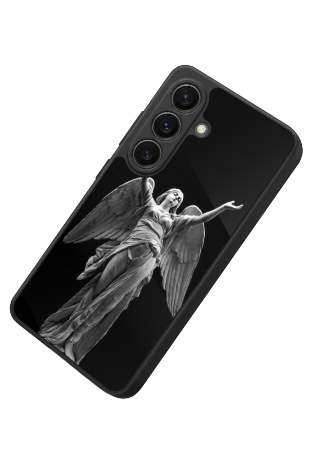 Samsung Galaxy S26 Uyumlu Melek Tasarımlı Glossy Premium Kılıf