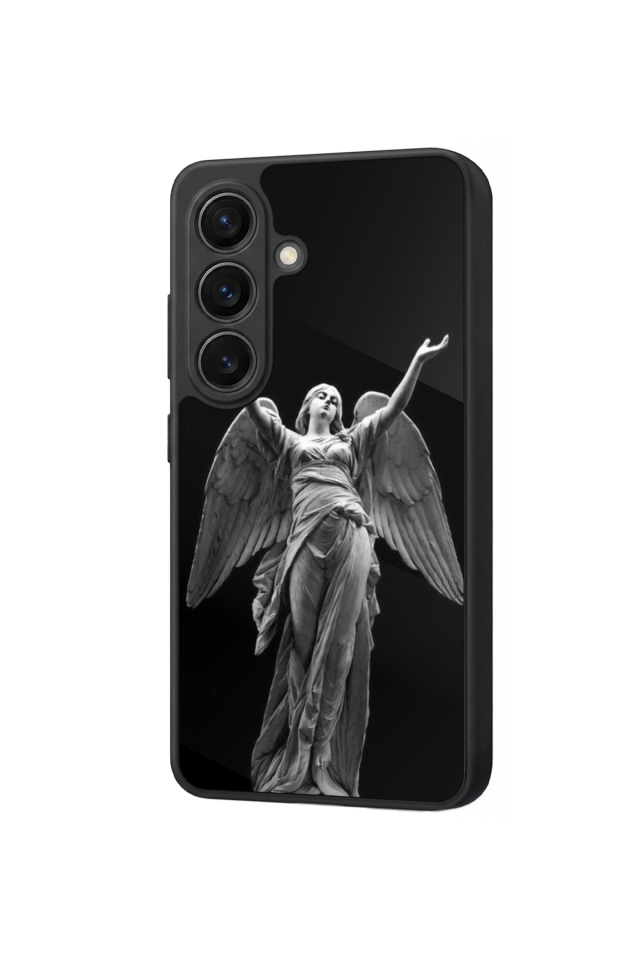 Samsung Galaxy S26 Uyumlu Melek Tasarımlı Glossy Premium Kılıf