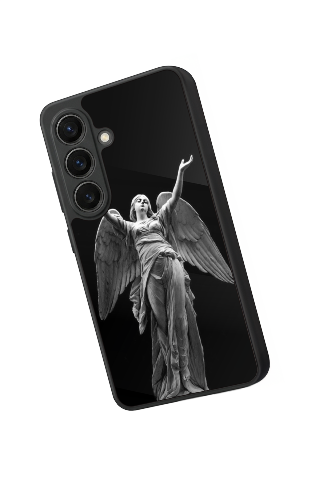 Samsung Galaxy S26 Uyumlu Melek Tasarımlı Glossy Premium Kılıf