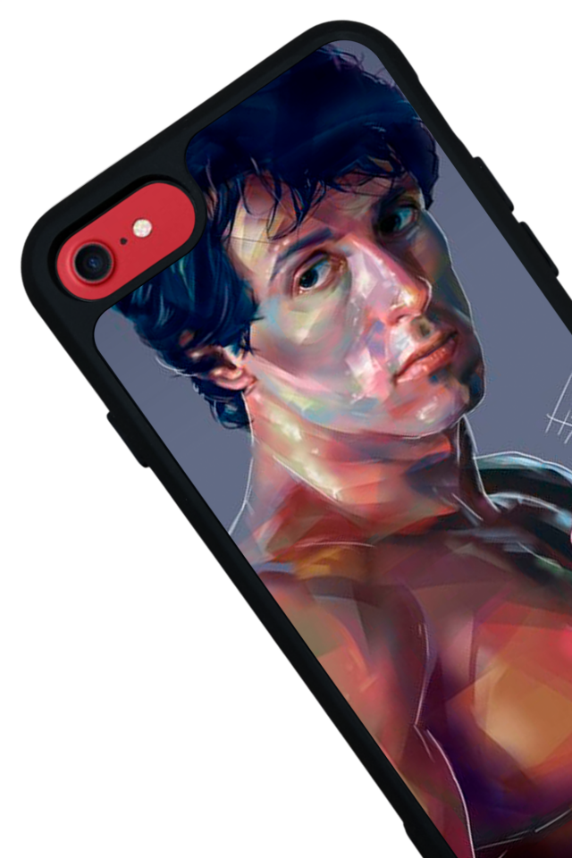 iPhone SE Uyumlu Rocky Tasarımlı Glossy Premium Kılıf