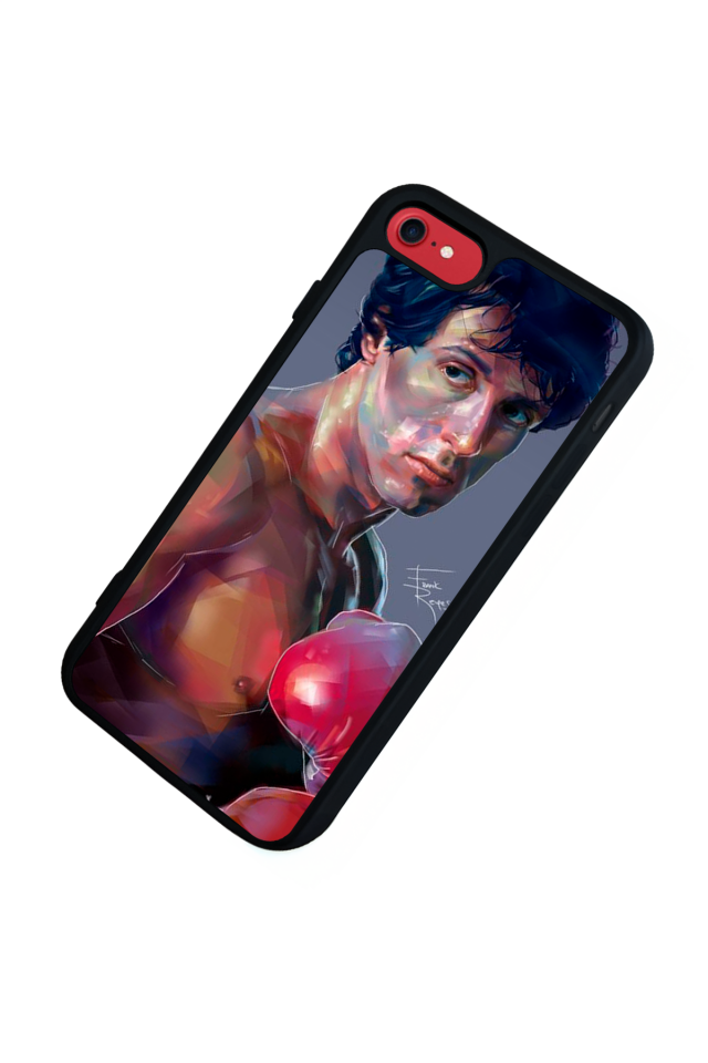 iPhone SE Uyumlu Rocky Tasarımlı Glossy Premium Kılıf