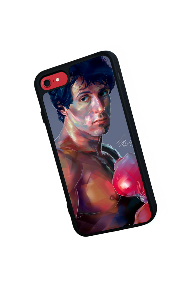 iPhone SE Uyumlu Rocky Tasarımlı Glossy Premium Kılıf