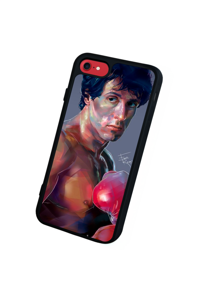 iPhone SE Uyumlu Rocky Tasarımlı Glossy Premium Kılıf