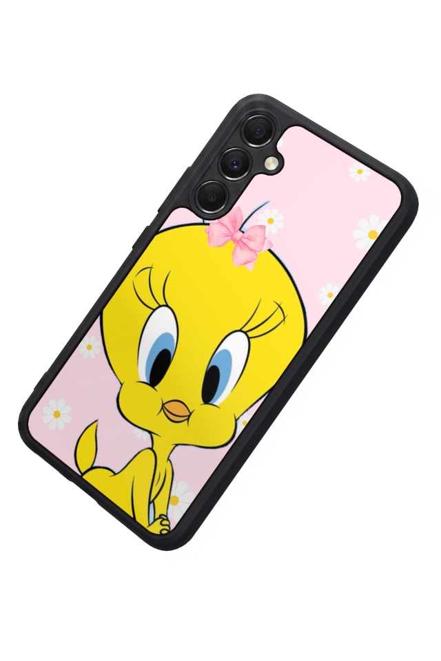 Samsung Galaxy A34 Uyumlu Tweety Tasarımlı Glossy Premium Kılıf
