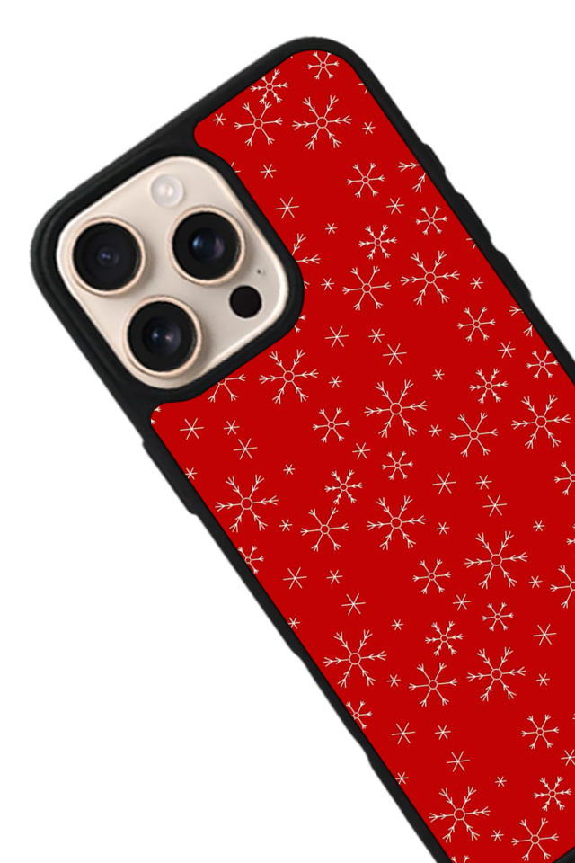 iPhone 16 Pro Uyumlu Yilbasi Christmas Tasarımlı Glossy Premium Kılıf