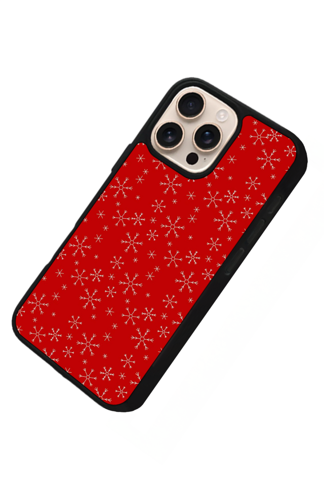 iPhone 16 Pro Uyumlu Yilbasi Christmas Tasarımlı Glossy Premium Kılıf