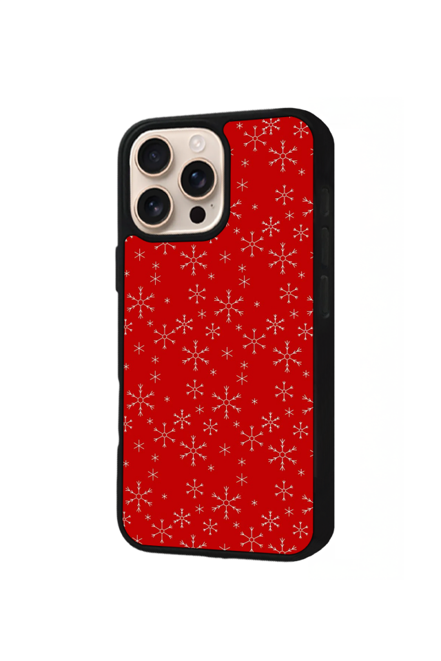 iPhone 16 Pro Uyumlu Yilbasi Christmas Tasarımlı Glossy Premium Kılıf