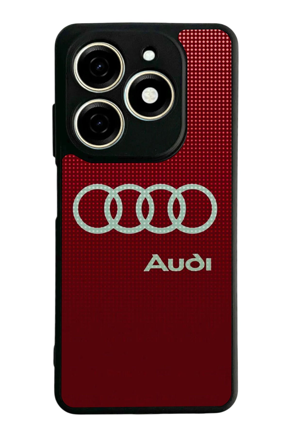 Tecno Spark 20/20C Uyumlu Audi Tasarımlı Glossy Premium Kılıf