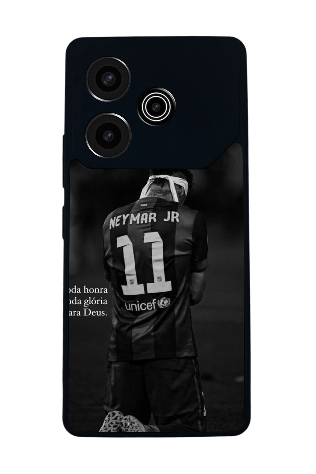 Tecno Pova 6 Uyumlu Neymar Tasarımlı Glossy Premium Kılıf