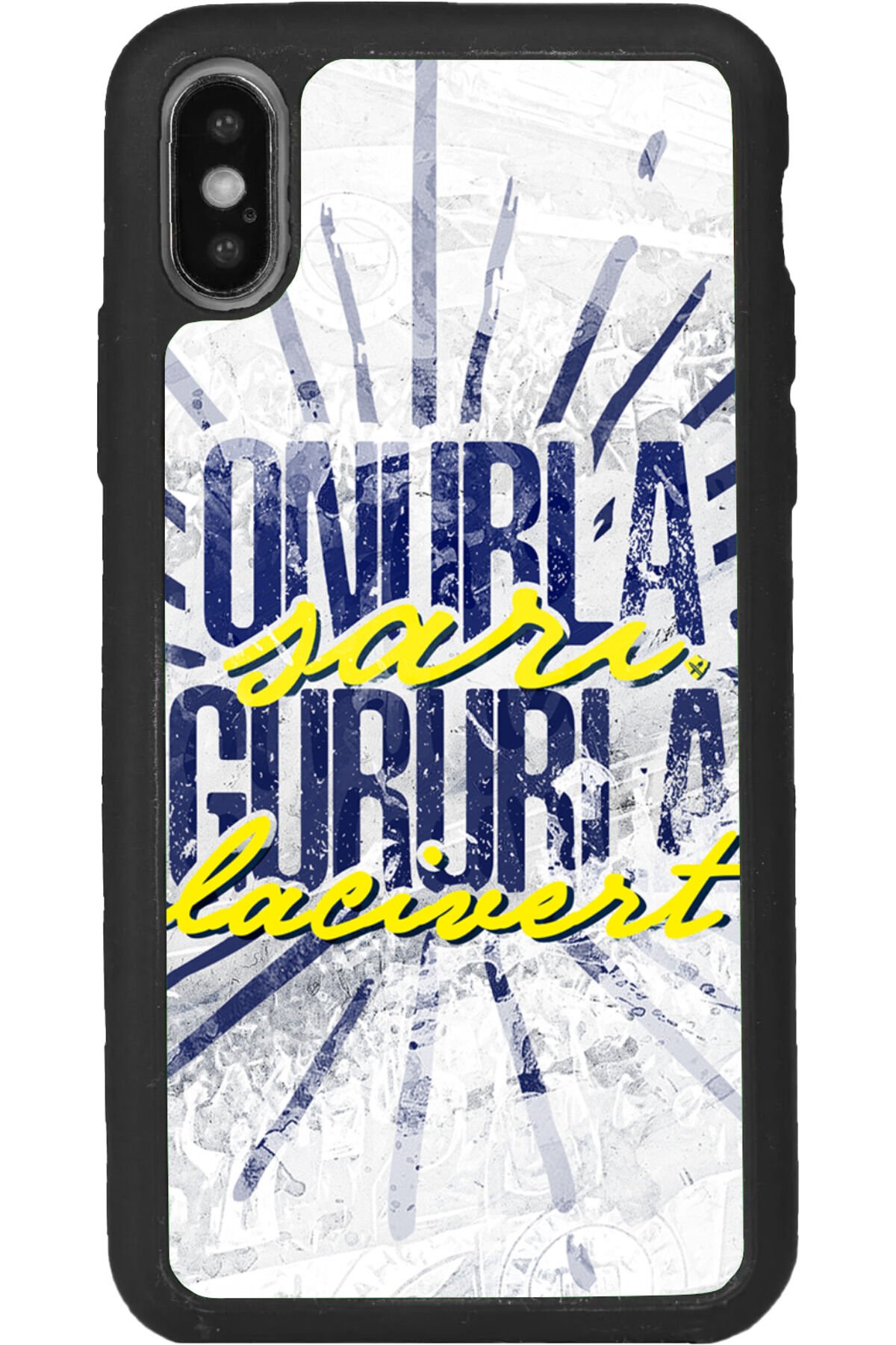 iPhone XS Max Uyumlu Mat Siyah uyumlu Kılıf – Yumuşak Silikon, Koruyucu, Şok Emici Kapak