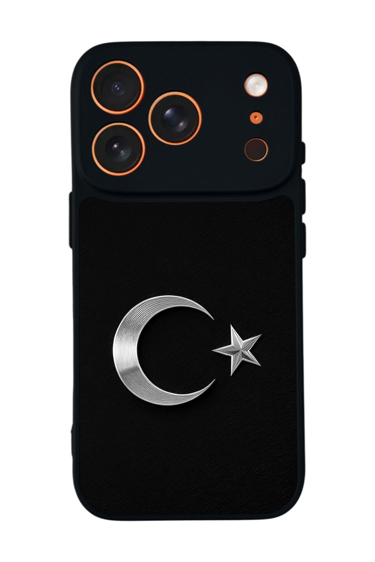 iPhone 17 Pro Max Uyumlu Türk Bayragi Tasarımlı Glossy Premium Kılıf