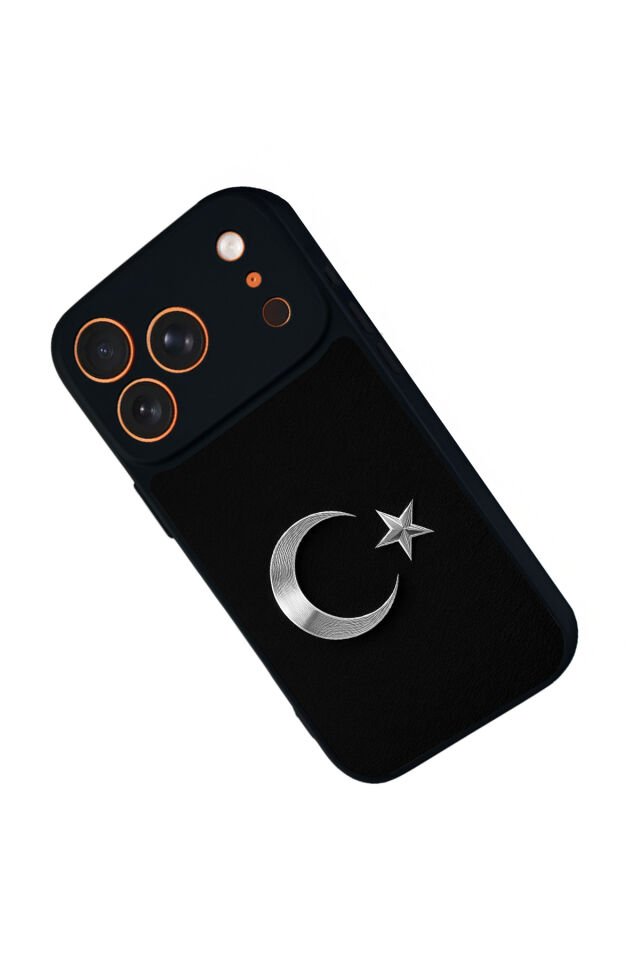 iPhone 17 Pro Max Uyumlu Türk Bayragi Tasarımlı Glossy Premium Kılıf