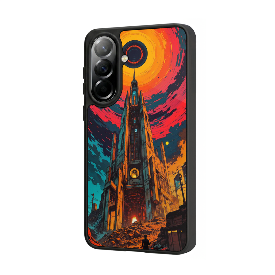 Samsung Galaxy A37 Uyumlu Abstract Tasarımlı Glossy Premium Kılıf