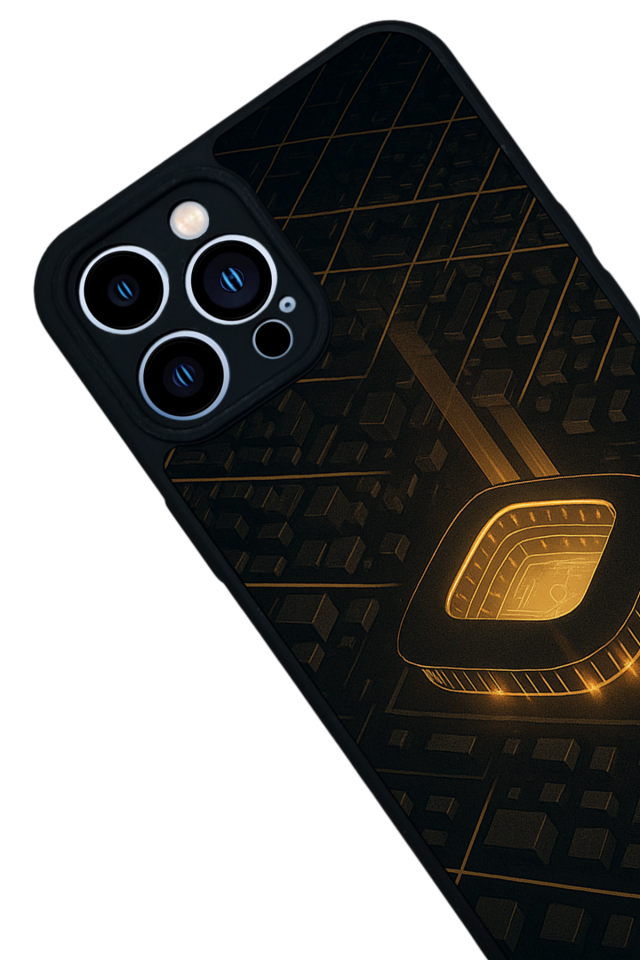 iPhone 13 Pro Max Uyumlu Aslan Tasarımlı Glossy Premium Kılıf