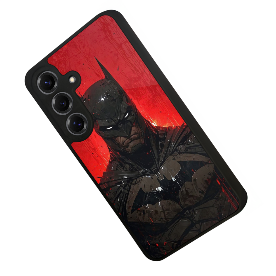 Samsung Galaxy S25 Uyumlu Batman Tasarımlı Glossy Premium Kılıf