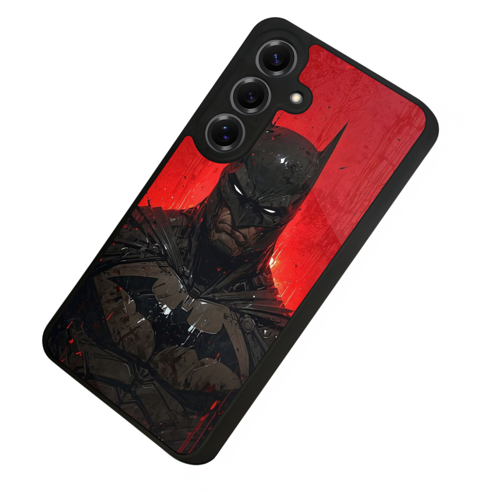 Samsung Galaxy S25 Uyumlu Batman Tasarımlı Glossy Premium Kılıf
