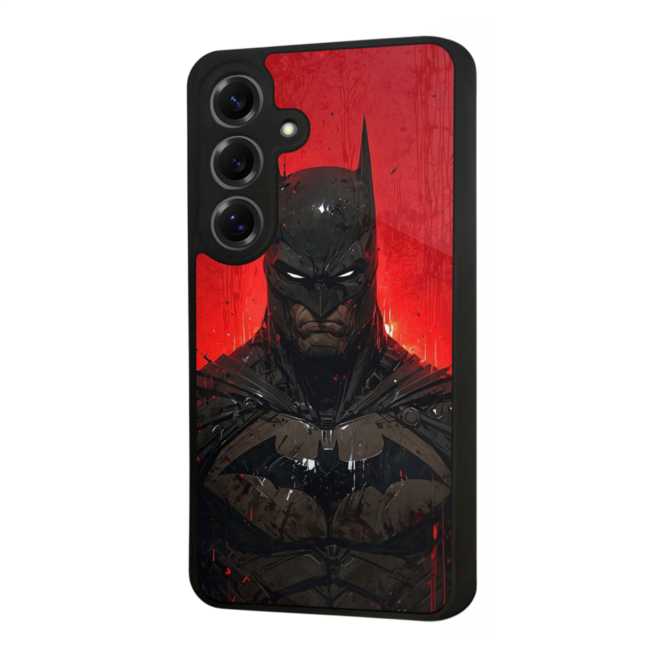 Samsung Galaxy S25 Uyumlu Batman Tasarımlı Glossy Premium Kılıf