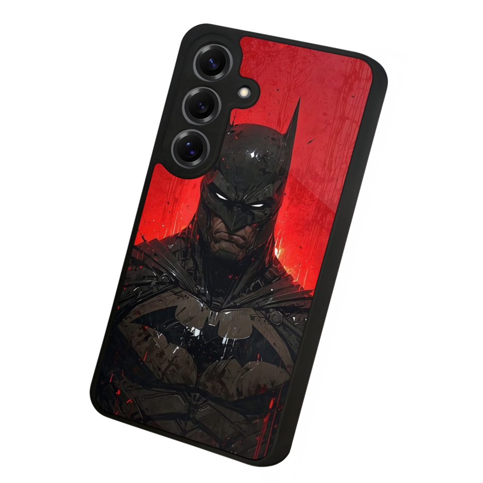 Samsung Galaxy S25 Uyumlu Batman Tasarımlı Glossy Premium Kılıf