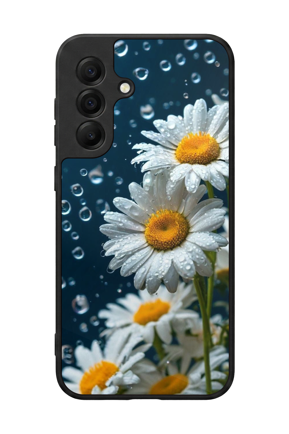 Samsung Galaxy A17 Uyumlu Cicek Tasarımlı Glossy Premium Kılıf