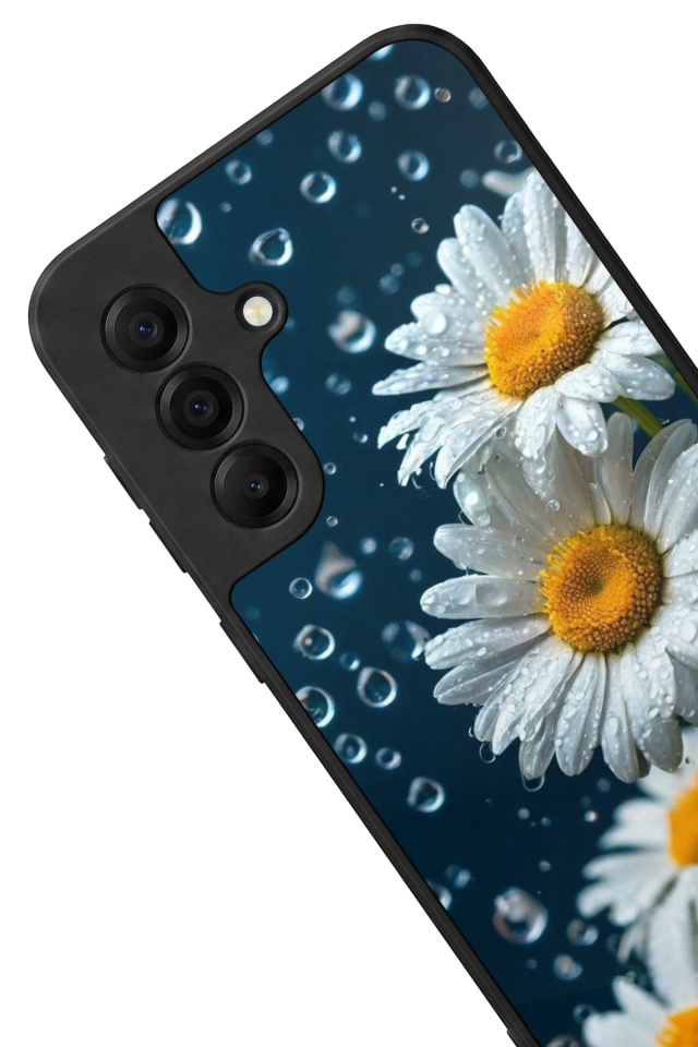 Samsung Galaxy A17 Uyumlu Cicek Tasarımlı Glossy Premium Kılıf